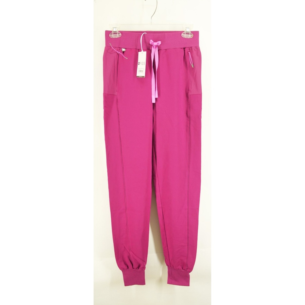 FIGS Women Boston XXS Slim Tall Jogger Scrub Pants W21SW2026T‎ Cranberry NWT
